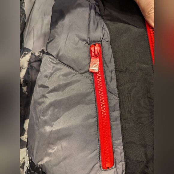 NWT VRY WRM Mens Polar Oxford Snorkel hooded black gray Sherpa Coat jacket XXL - Picture 9 of 14